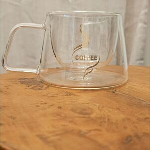 New Transparent Glass Coffee Cups